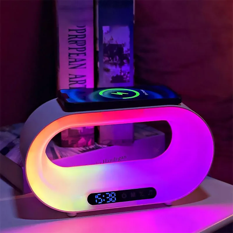 

Meyuge High Speed Wireless Charging Emotional Light Sensory Intelligent LED Watch Lighting Sleep Light Bedtime Light Breastfeedi