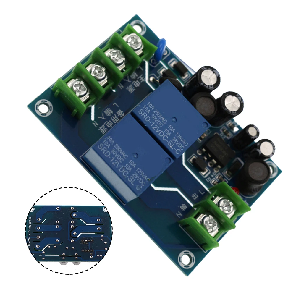 220V Dual Power Supply Switching Module with Automatic Backup Compact and Lightweight Wide Voltage Compatibility