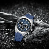 NAVIFORCE 8080 relojes de cuarzo de moda para hombre cronógrafo calendario luminoso impermeable correa de silicona deportes al aire libre reloj de hombre