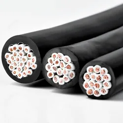 30m PVC cable 16 24 20 30 40 core pure copper core conductor cable signal wire 15 17 18 20 22 AWG control wire flexible wire
