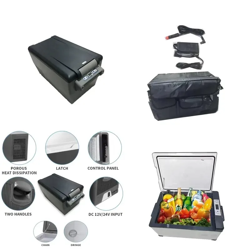 Portable 25L Car Refrigerator 12V for Driving Traveling Outdoor