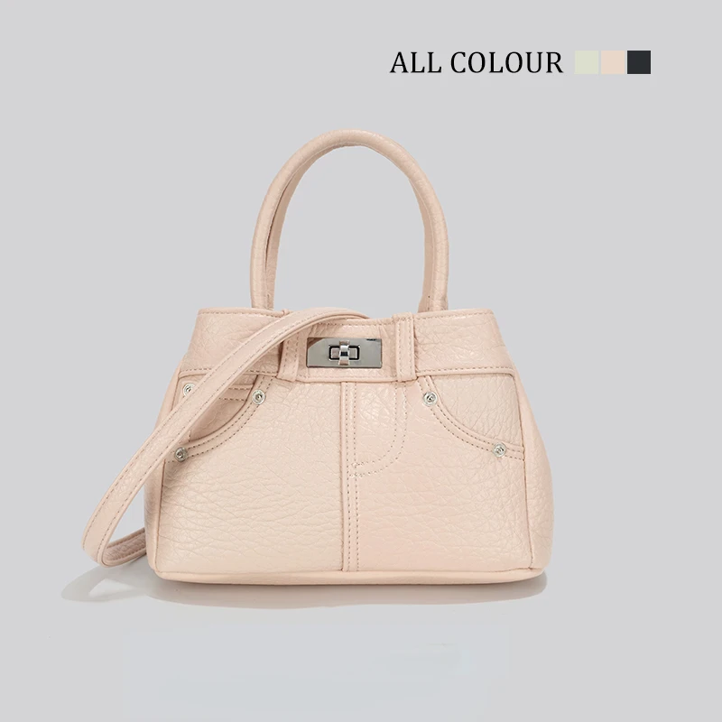 Women's bag Shoulder bag Sac De Luxe Femme Lady bag  Luxury Brands Leather Handbags For Female Mothers Best Chrismas Gift image 2