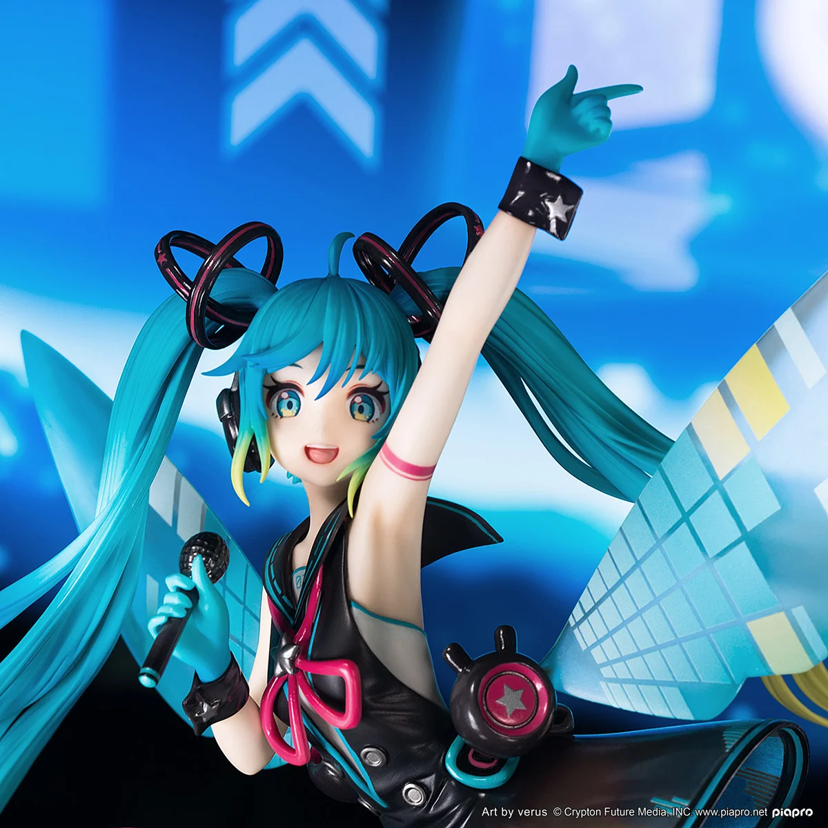 Stock Original Genuine Hatsune Miku APEX TOYS Pick Me Up Piapro Characters 24CM PVC Action Anime Figure Model Toys Doll Gift