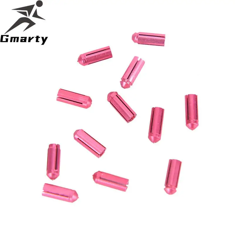 12 pcs อลูมิเนียมลูกดอกเที่ยวบิน Savers Dart Wing Tail Protector เหล็กเคล็ดลับลูกดอกอุปกรณ์เสริม