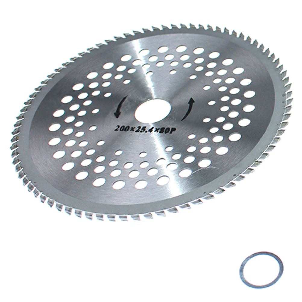 

8" 80T Carbide Tip Blade Replaces Husqvarna Brushcutter Scarlett Blade 8" 22 Tooth 120R 124L 124C 125L 125LD 125R 125RB 125RD