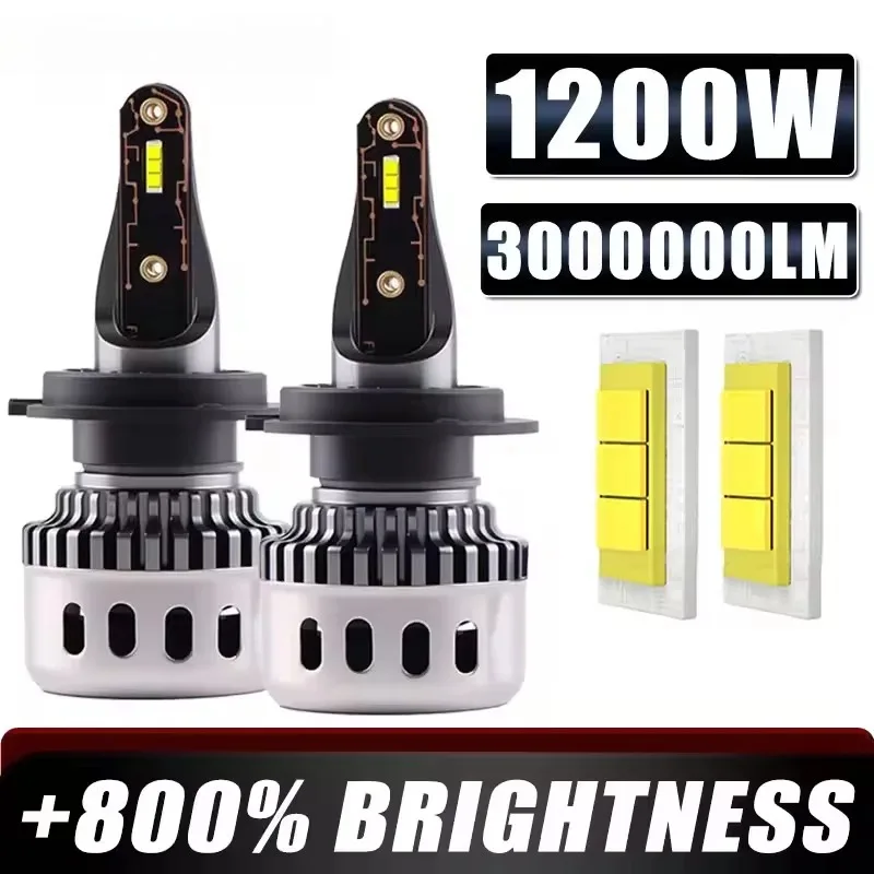 

XTG 2pcs F10 h7 led h4 led Headlight Bulbs 6000K 140W 16000LM Turbo Mini LED Headlamp H1 H8 H11 9005 9006 9012 HB3 HB4 Fog Light