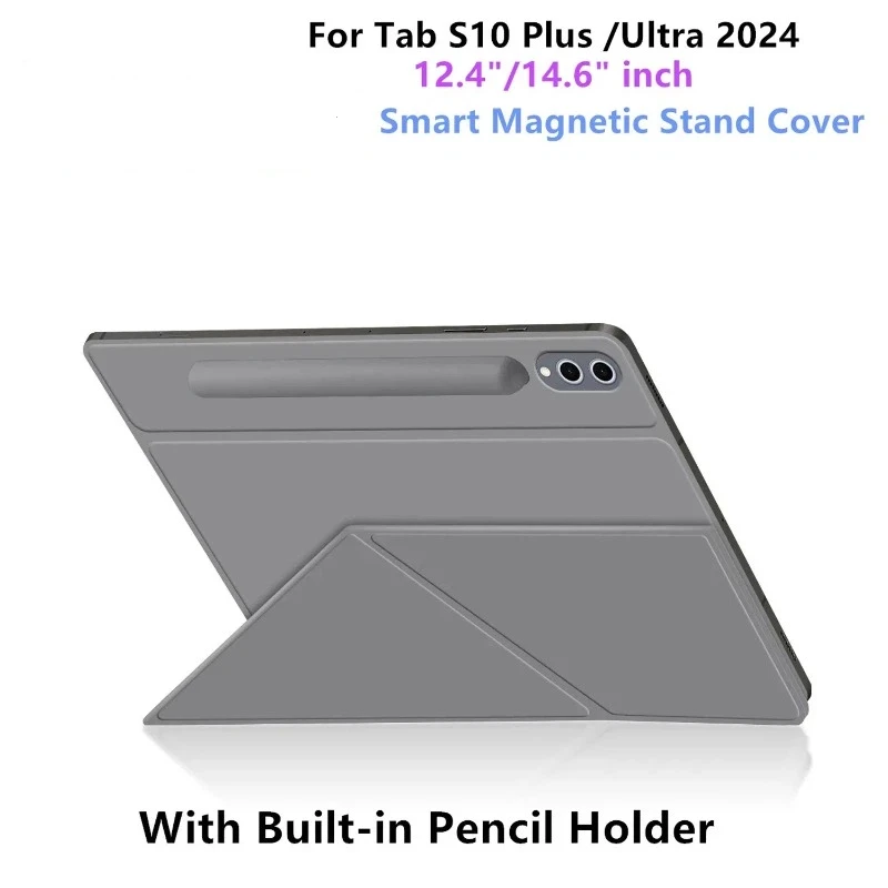 Magnetic Smart Flipping Tablet Protector For Galaxy Tab S10 Ultra SM‑X920 X926B S10 FE Plus S10+ Sleep Wake Book Cover