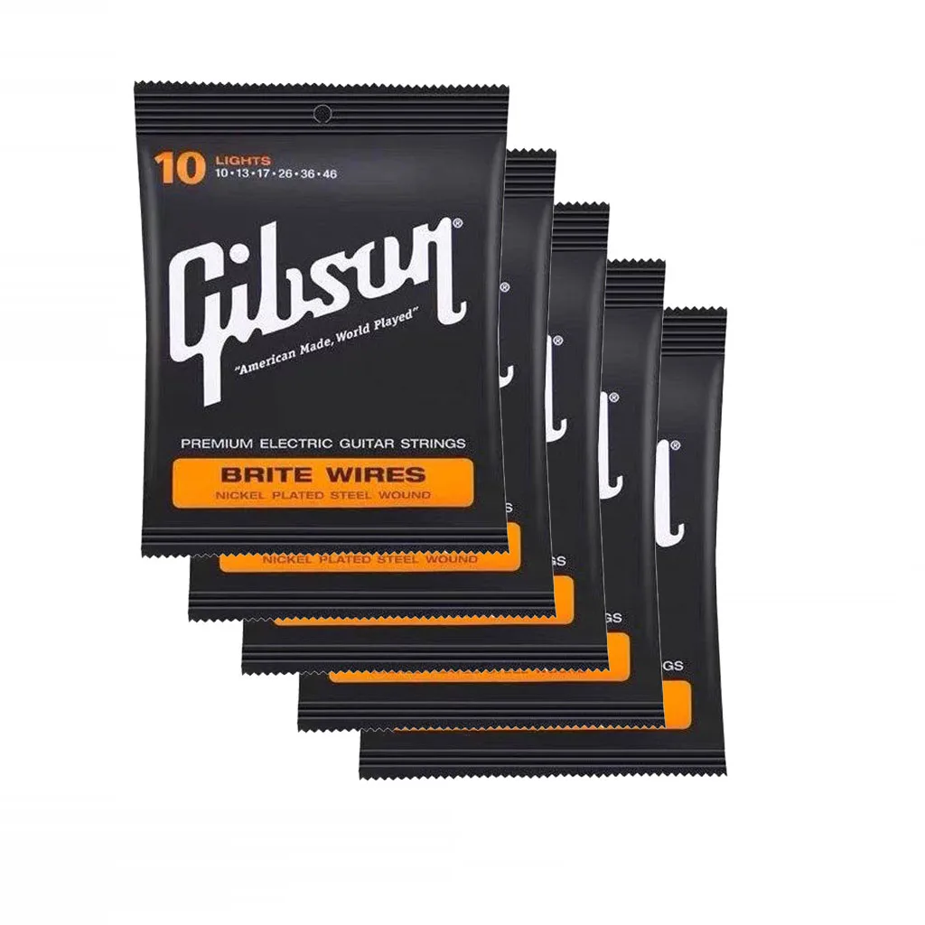 Gibson 10 Set Acoustic Guitar String Set 80/20 Bronze Guitar Beginner Rust-Proof Folk Soundtrack Instrument Electric Accessories view 4