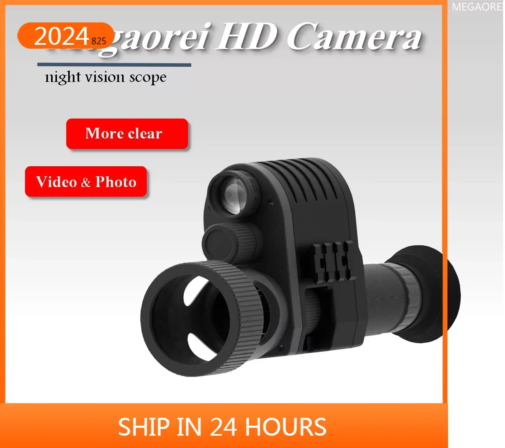 

NEW Megaorei Digital Night Sight Optical Aiming Rifle Scope With 1.2 Inch Screen,monocular Sightmark, For Black Outdoor Hunting