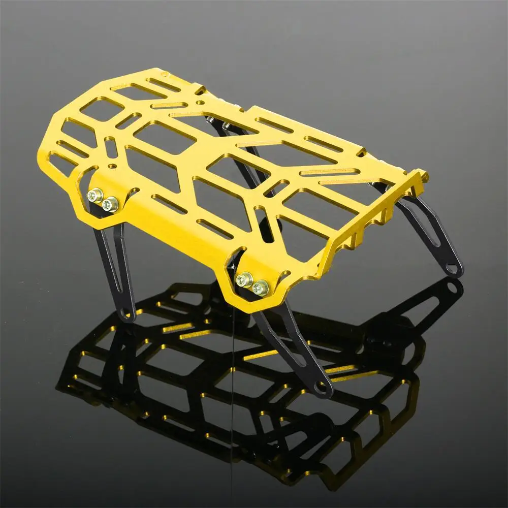 

22cm Wide Motorcycle Aluminum Rear Rack, Tail Top Rack, Luggage Rack Expand Shelves for Honda Super Cub 125 2018-2024