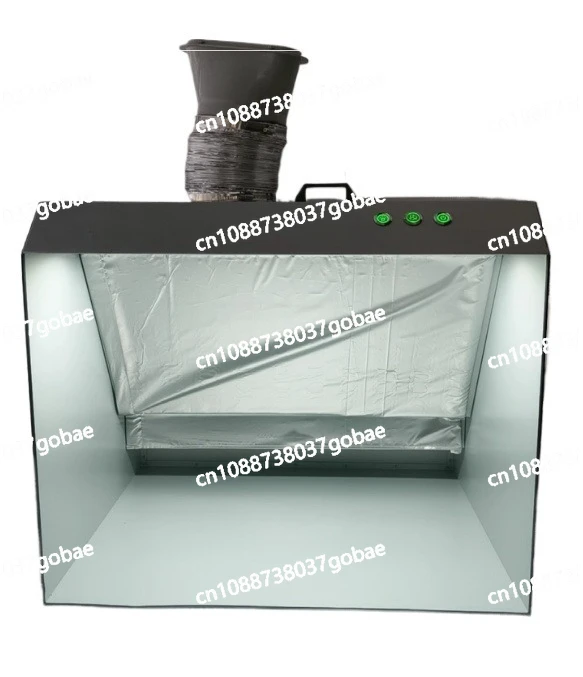 

Коробчатый вытяжной модуль для распыления под отрицательным давлением, модель распылительного бокса с отрицательным давлением, модель вытяжного модуля для работы с распылением.