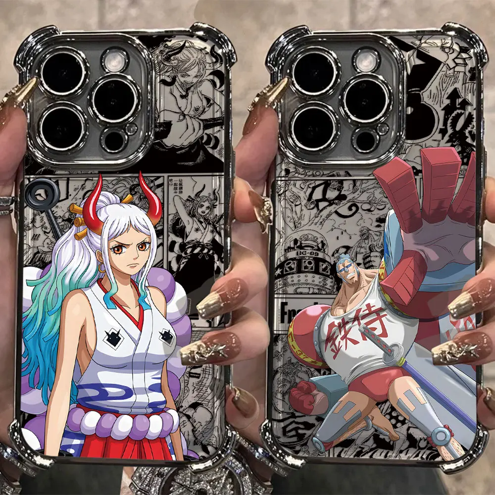 Funda de teléfono con diseño de Luffy O-Ones P-Pieces para Xiaomi Redmi 15 A3 15C 14C 13C K50 A1 Note 15 14 13 12 Pro Plus 4G 5G Airbag