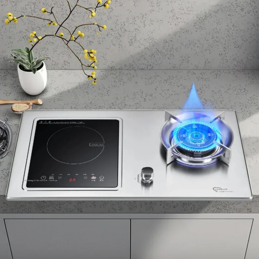 one of the best New Model Induction Cooker with Gas Stove for Outdoor and Garage Use Induction Cooker