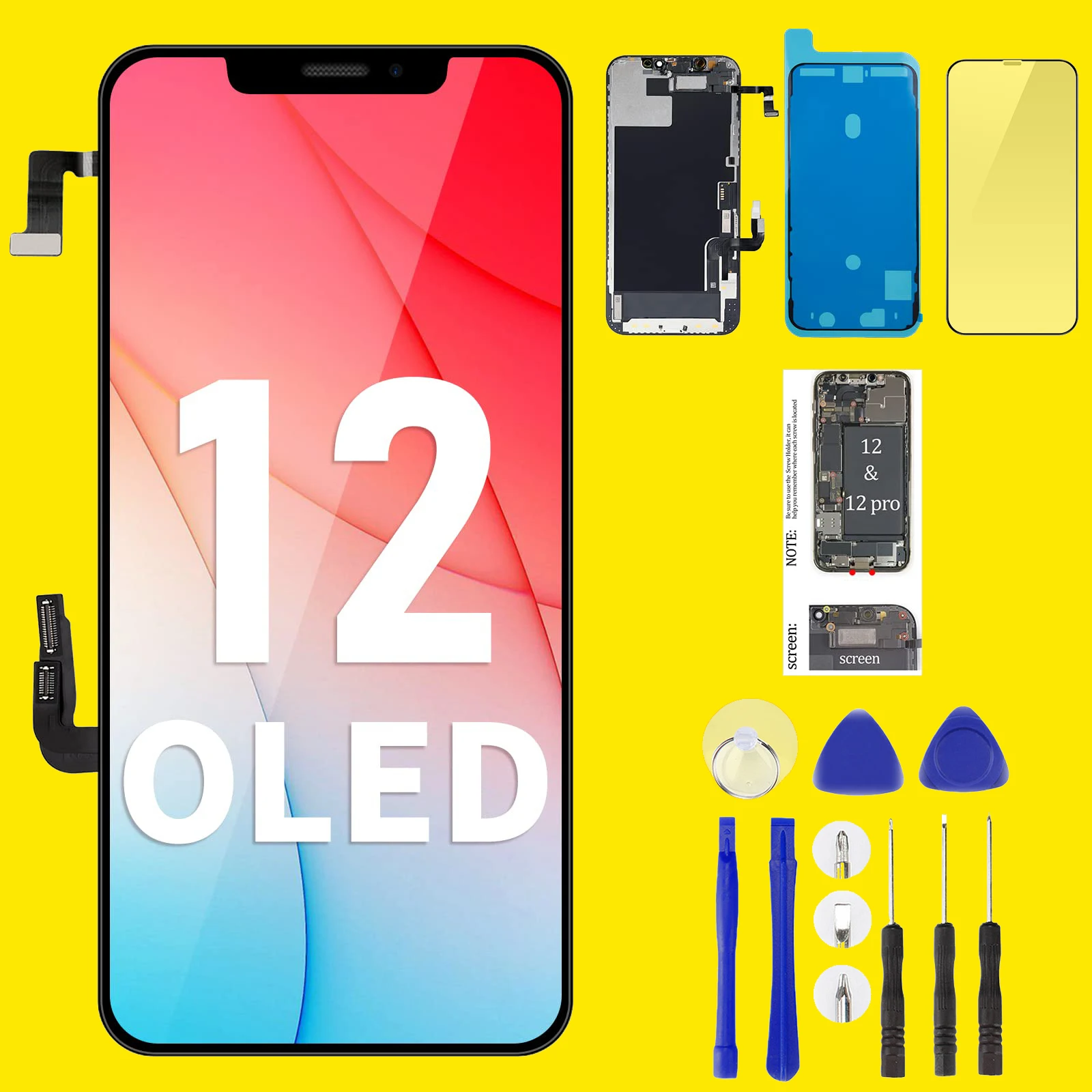 AMOled For Iphone X Xr Xs XSMax Lcd Display Screen For Iphone 11 12 Pro Max 13 Mini 14 14 Plus Oled LCD Touch Digitizer Assembly