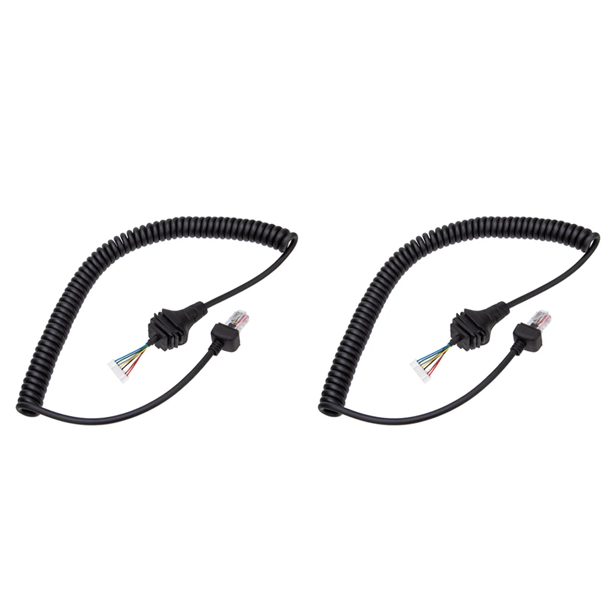 

2x8 Pin HM-152 Mic Ручной радио динамик и микрофон PU кабель для ICOM IC-2820H IC2825E Walkie Talkie