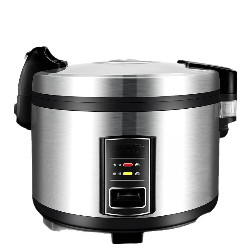 

Commercial Large Rice Cooker Stainless Steel 10L 50-Cup Large Capacity Non-Stick Inner Pot Rice Cooker