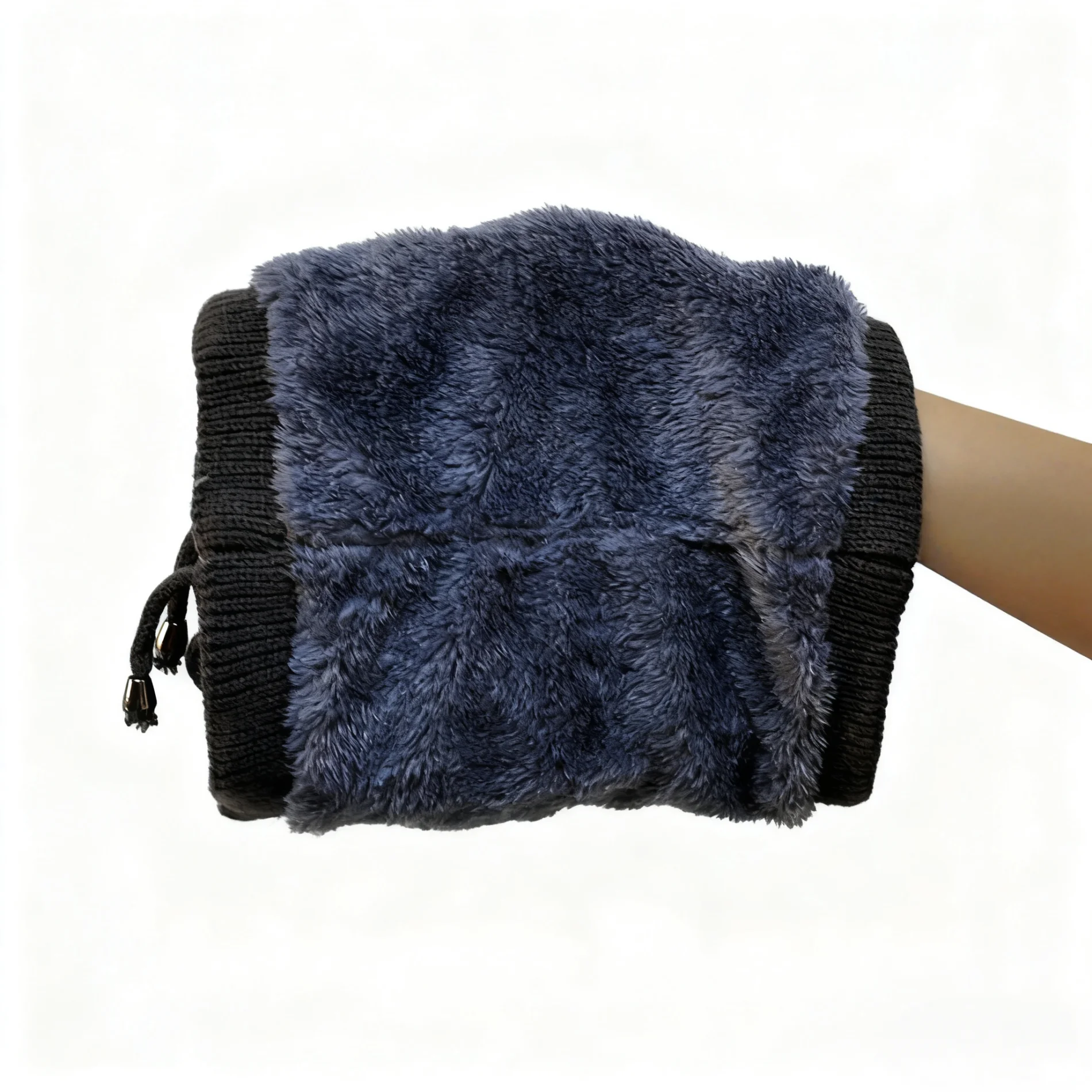 Mehrzweck-Set mit gestrickter Wintermütze und Schal | Warme Thermo-Mütze, Halswärmer, Ski-Gesichtsbedeckung für Damen und Herren, Outdoor, kaltes Wetter – Detail 40