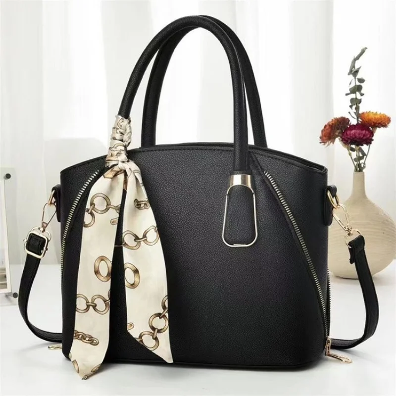 

Элегантная популярная женская кожаная сумка через плечо, сумка через плечо от дизайнера люксового бренда