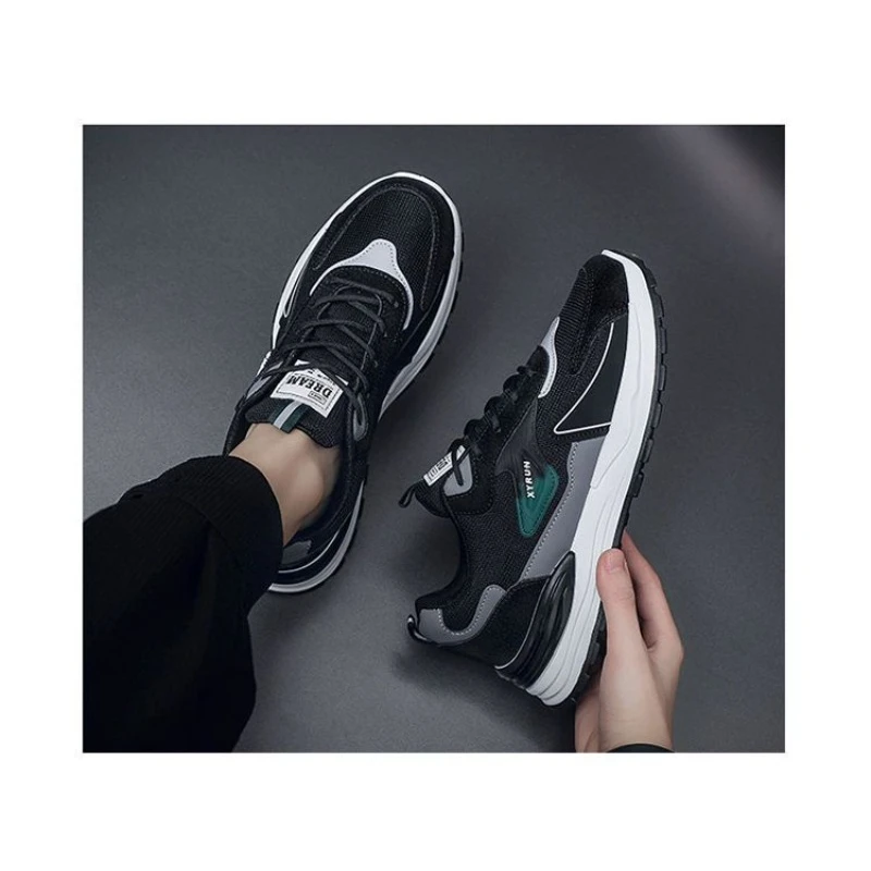 Men's Shoes Fashion Mens Sneakers Autumn New Brand Design Comfortable Soft Soled Men Running Shoes Tenis Masculino