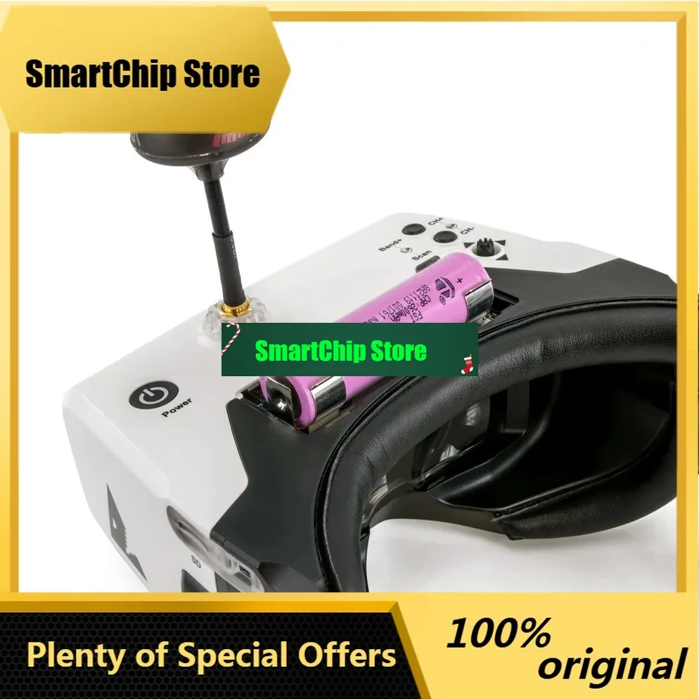 SmCpFat Shark Scout FPV Goggles 5.8GHz 40CH Diversity Receiver 1136x640 HD Displa