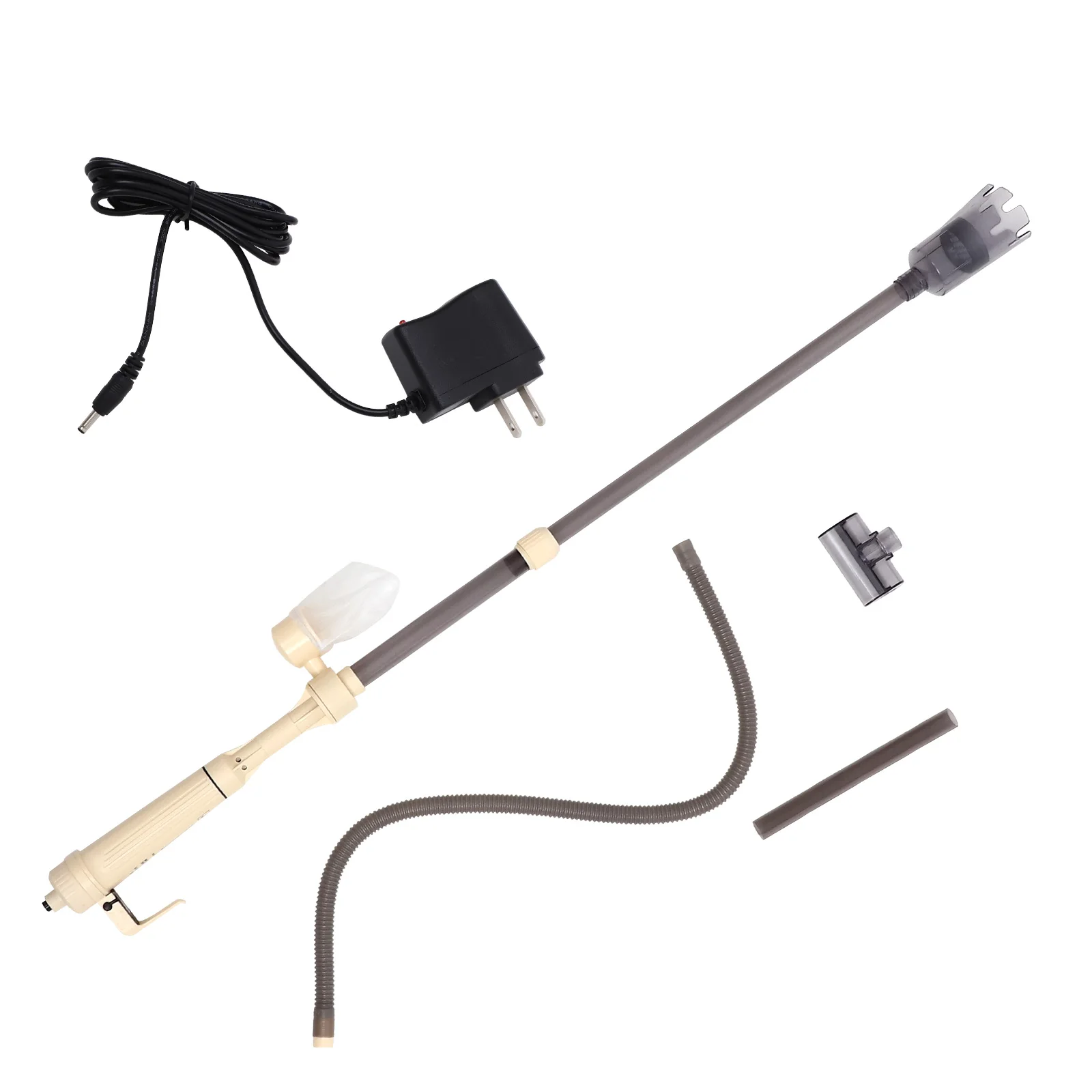 

Electric Gravel Washer for Fish Tank Water Change Cleaning Aquarium Tool Hose Filter Bag Suitable Tanks