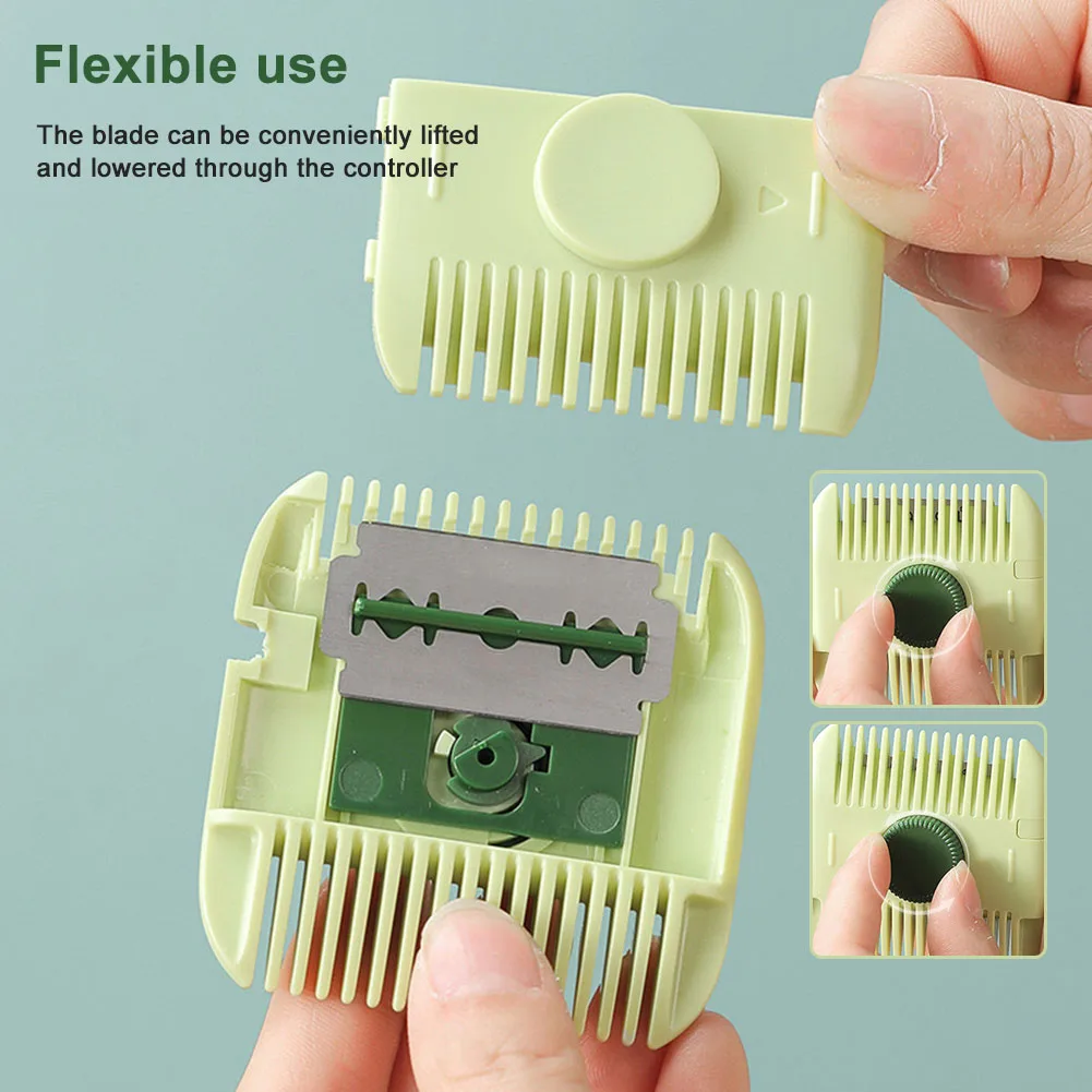 Multi-Function Hair Trimmer Lightweight Portable Hair Trimming Comb For Organize Broken Hair