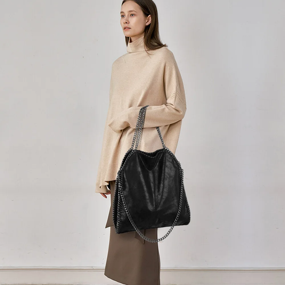 Nowa popularna miękka torba nowy długi łańcuszek na ramię damska torba luksusowe torebki wysokiej jakości projektant Crossbody torby z bawełny dla