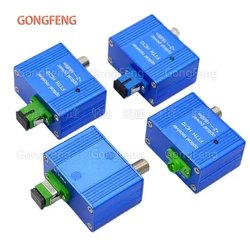 Hot Sell New GEPON FTTH CATV Mini Optical Receiver,Digital TV indoor Optical Receiver Inch F Head With EU Standard Power Supply