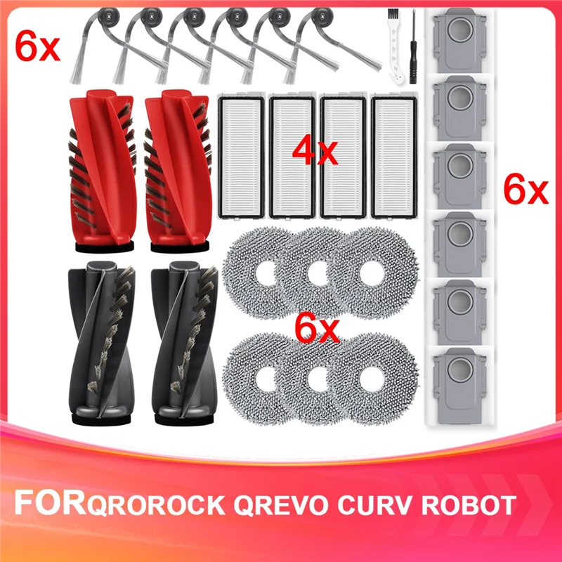 

A7THK-For Roborock Qrevo Curve For Roborock Qrevo Pro Accessories Accessories For Roborock Qrevo Curve