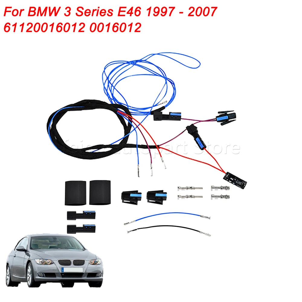

Для BMW 3 серии E46 1997-2007: Комплект для установки круиз-контроля, жгут проводов, кабель для дооснащения 61120016012 0016012, автомобильные аксессуары