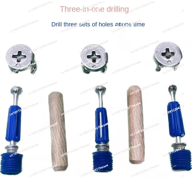 Suitable for  Tablero  perforación de agujeros para muebles, molde de posicionamiento  carpintería, conector  pasador  madera