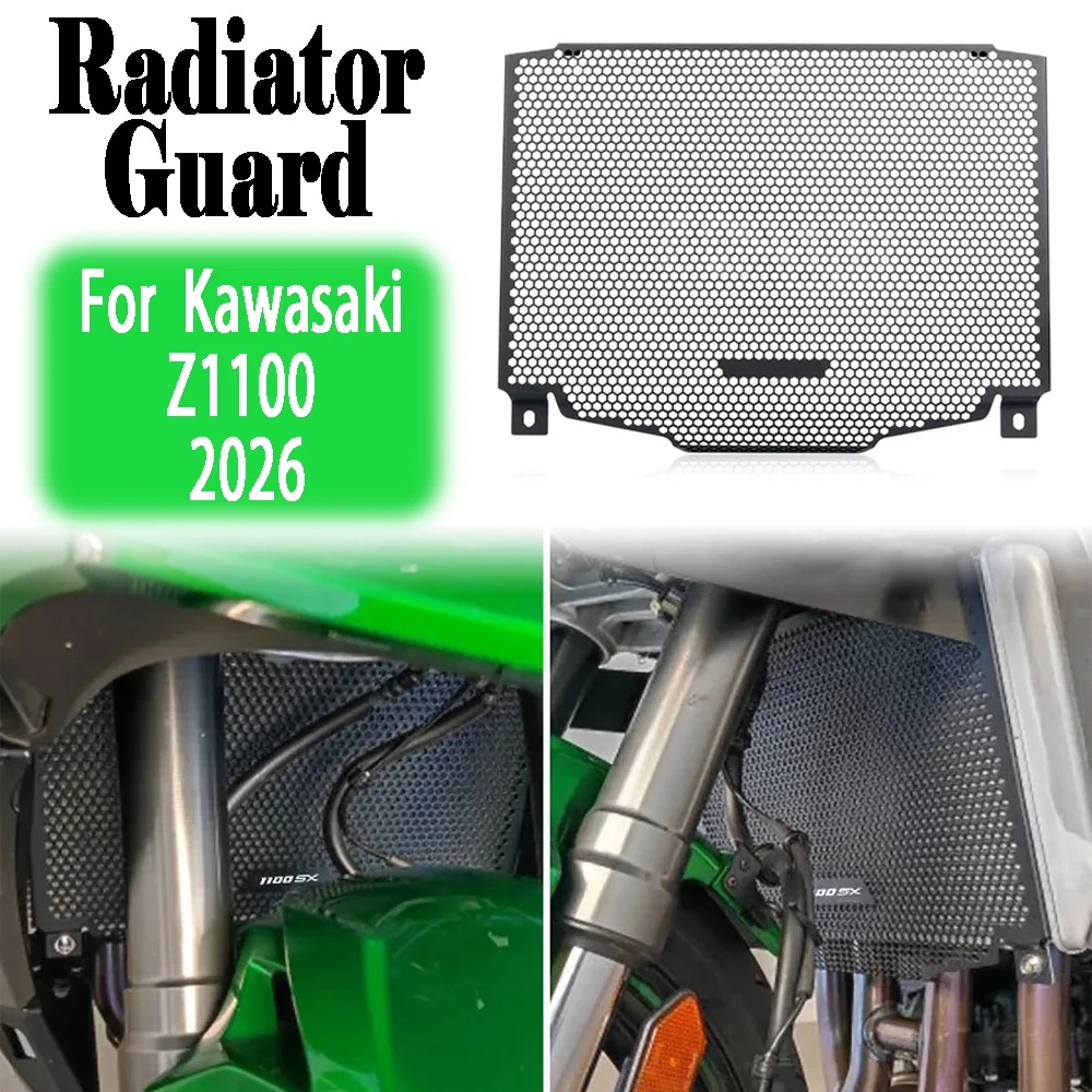

For KAWASAKI kawasaki Z1100 2026 Motorcycle Grille Cover Accessories Fit Radiator Guard Protective Grille Cover accessories