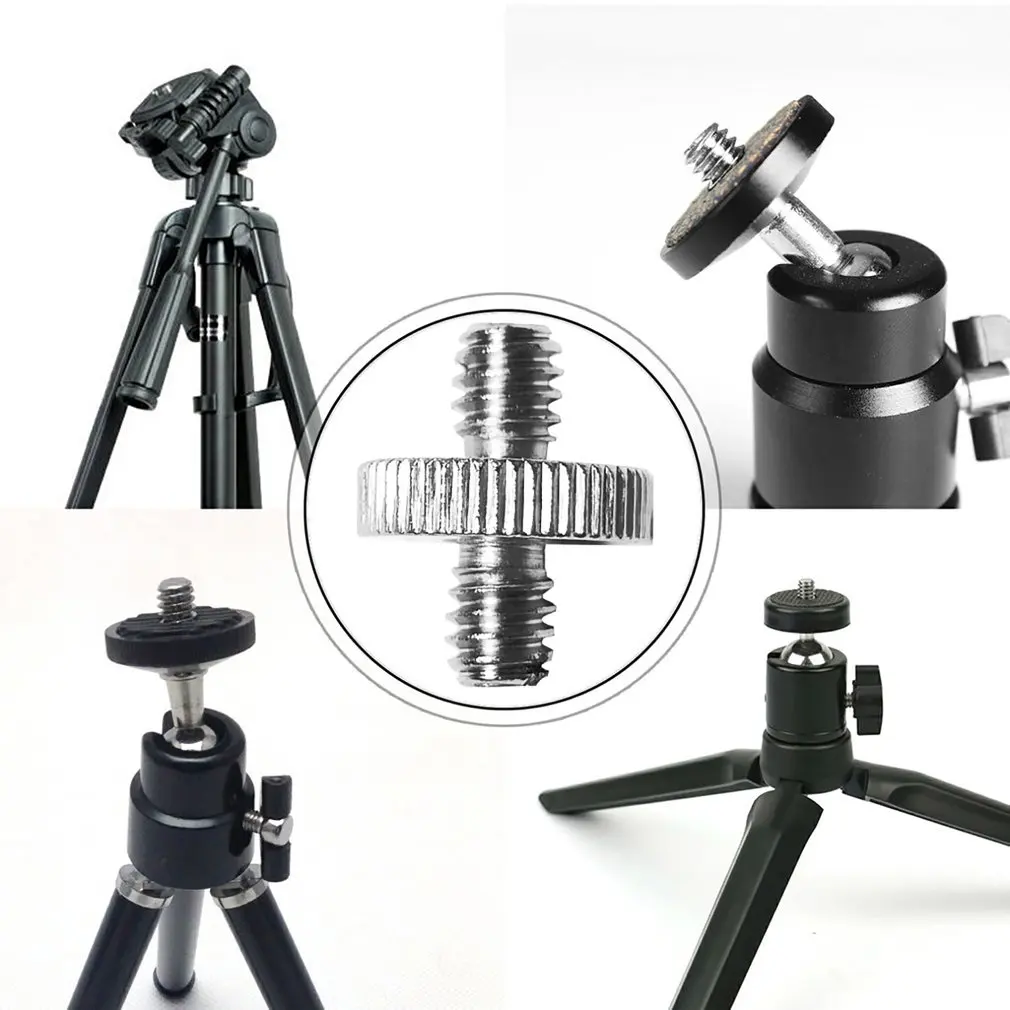 Treppiede a vite per fotocamera superficie liscia filettatura trasparente treppiede a vite portatile per tutti i tipi di attrezzature fotografiche