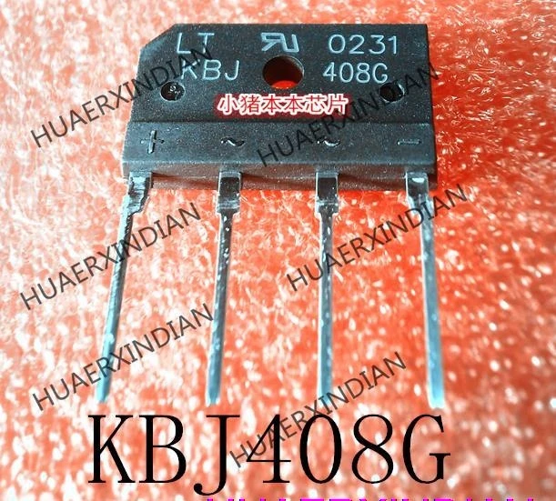 1PCS New Original  KBJ408G KBJ408 DIP-4