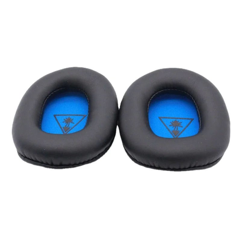 سماعات أذن إسفنجية من الجلد البروتيني الناعم لسماعات الرأس ، وسادات أذن بديلة ، لشاطئ السلاحف ، وسادة من P ، FORCE ، XO7 ، جديدة
