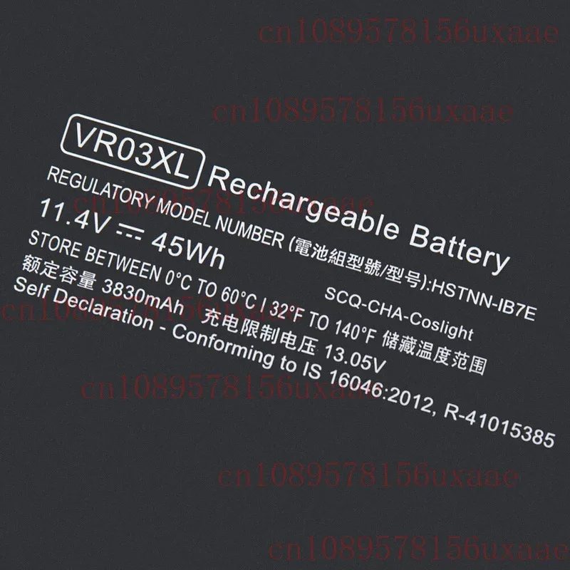 

Аккумулятор VR03XL для HP Envy 13-D046TU 13-D025TU 13-D024TU 13-D051TU 13-D056TU XMSJ