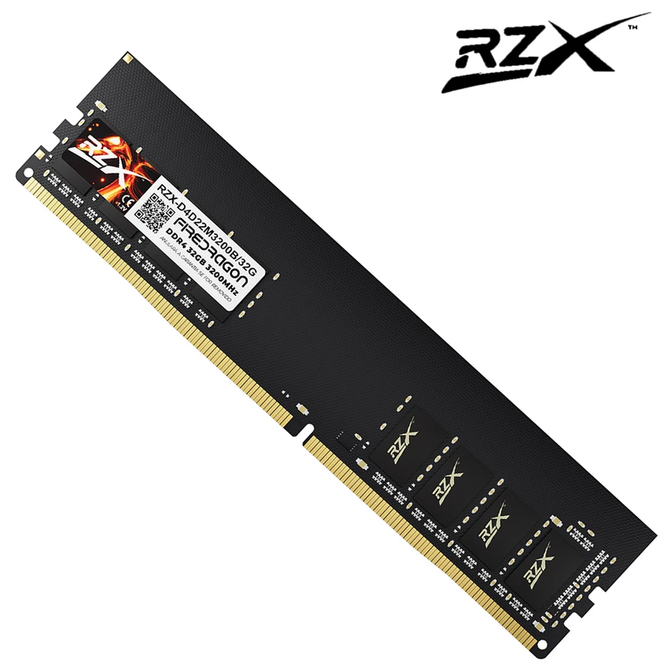 RZX Desktop Memoria DDR4 4GB 8GB 16GB 32GB 2400MHz 2666MHz 3200MHz