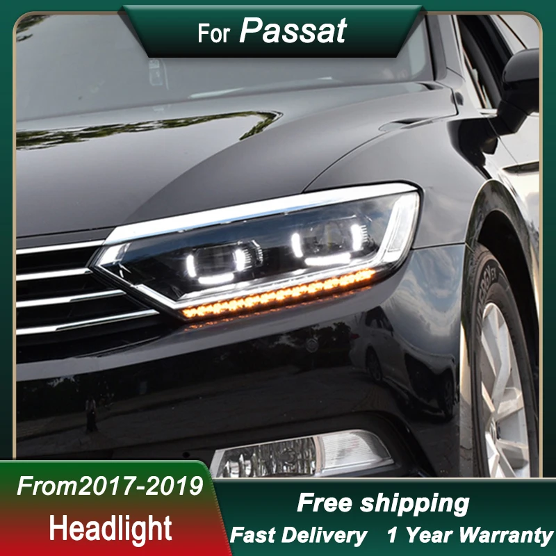 

Car Led Headlight For VW Passat Magotan EU B8 2017-2019 Upgrade new style full LED Head Lamp DRL Head Lamp Front light Assembly