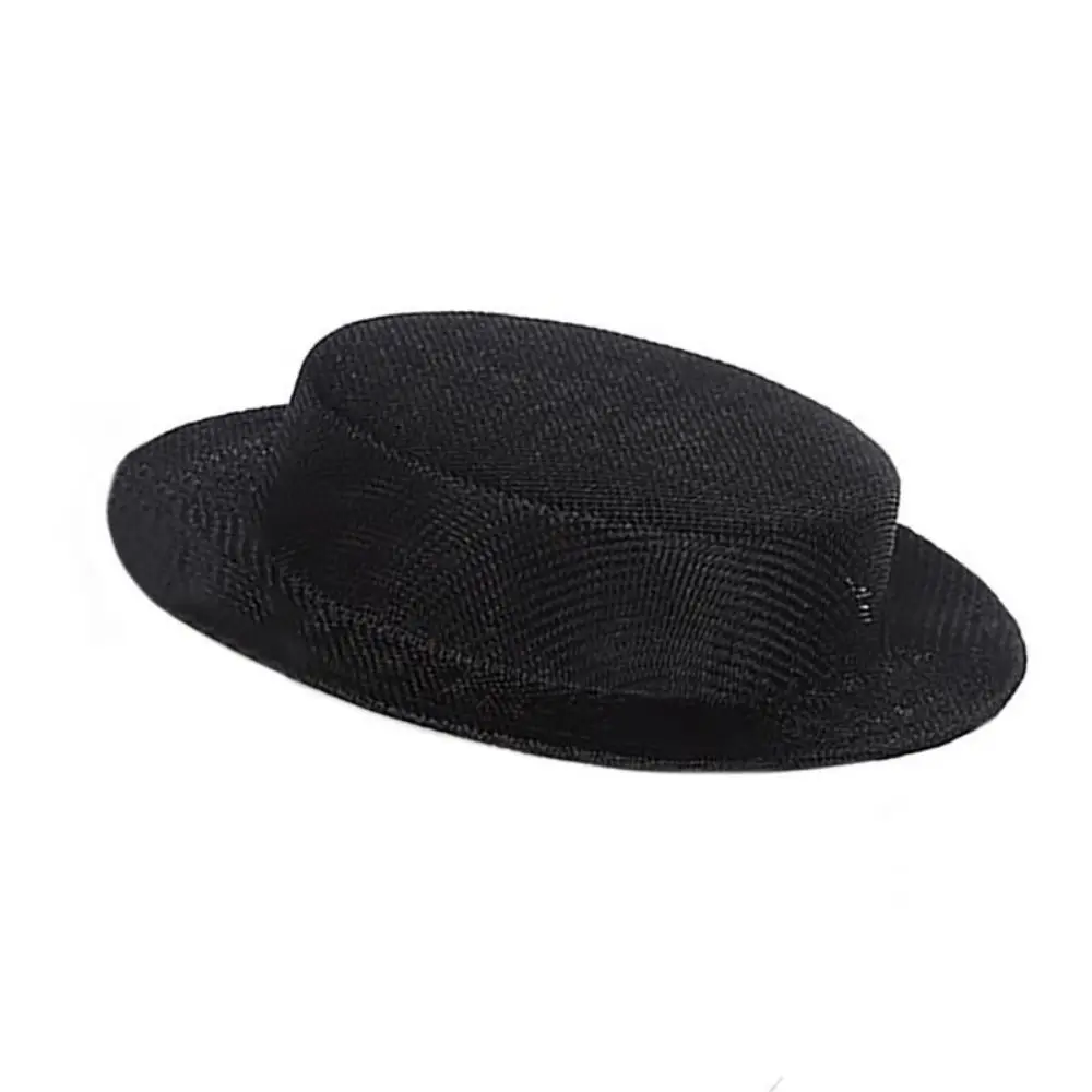 Stylish Elegant Fascinator Hat Base Vintage Lightweight Women Percher Hat Classic casual Pillbox Hat Weddings