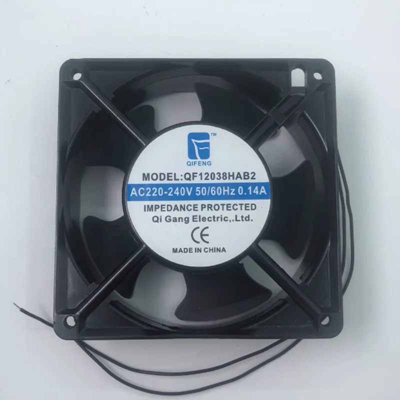 1pcs Qifeng QF12038HAB2 12038 220V 12CM Oven Cooling Fan