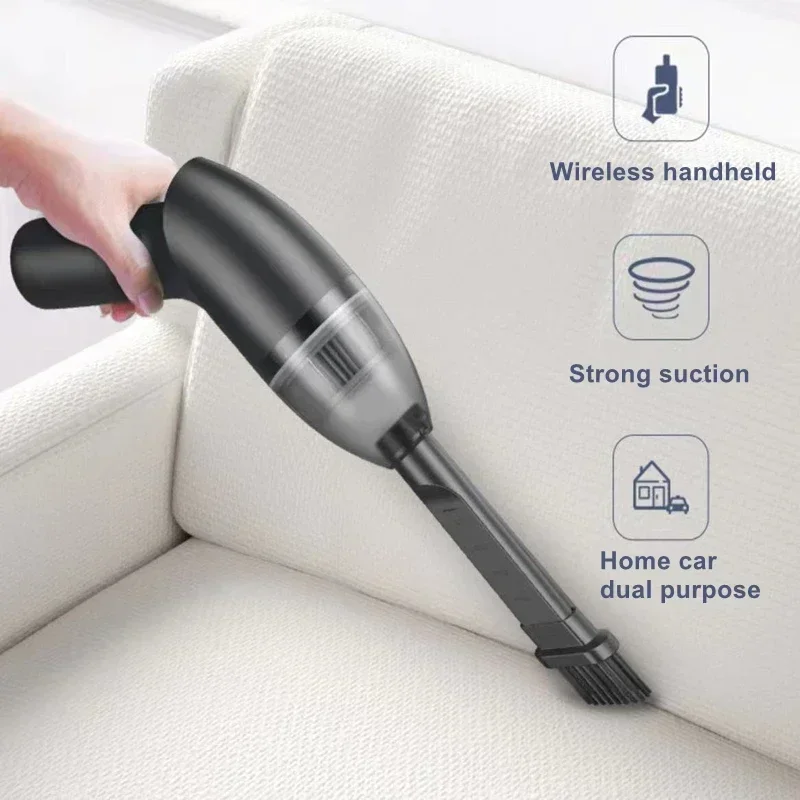 Мини-пылесос с мощным всасыванием весом 4,3 кПа, скорость до 34000 об/мин для клавиатуры ноутбука ПК для автомобиля, умного дома