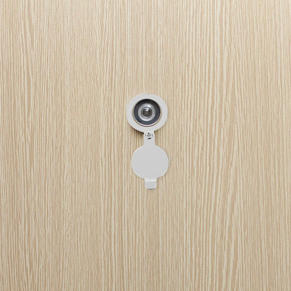 

8pcs Cat Eye Back Cover 16mm Inner 20mm Outer Solid Copper Peephole Door Viewer Security Privacy Home Accessories