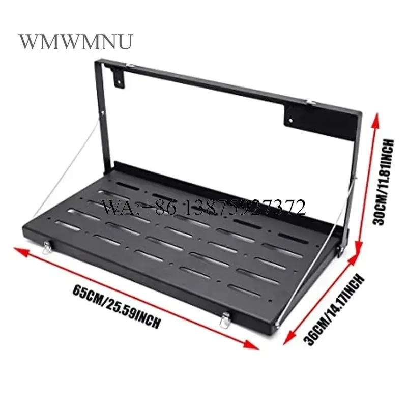 Wmwmnu Aluminum Cargo Carrier Tailgate Table for JK