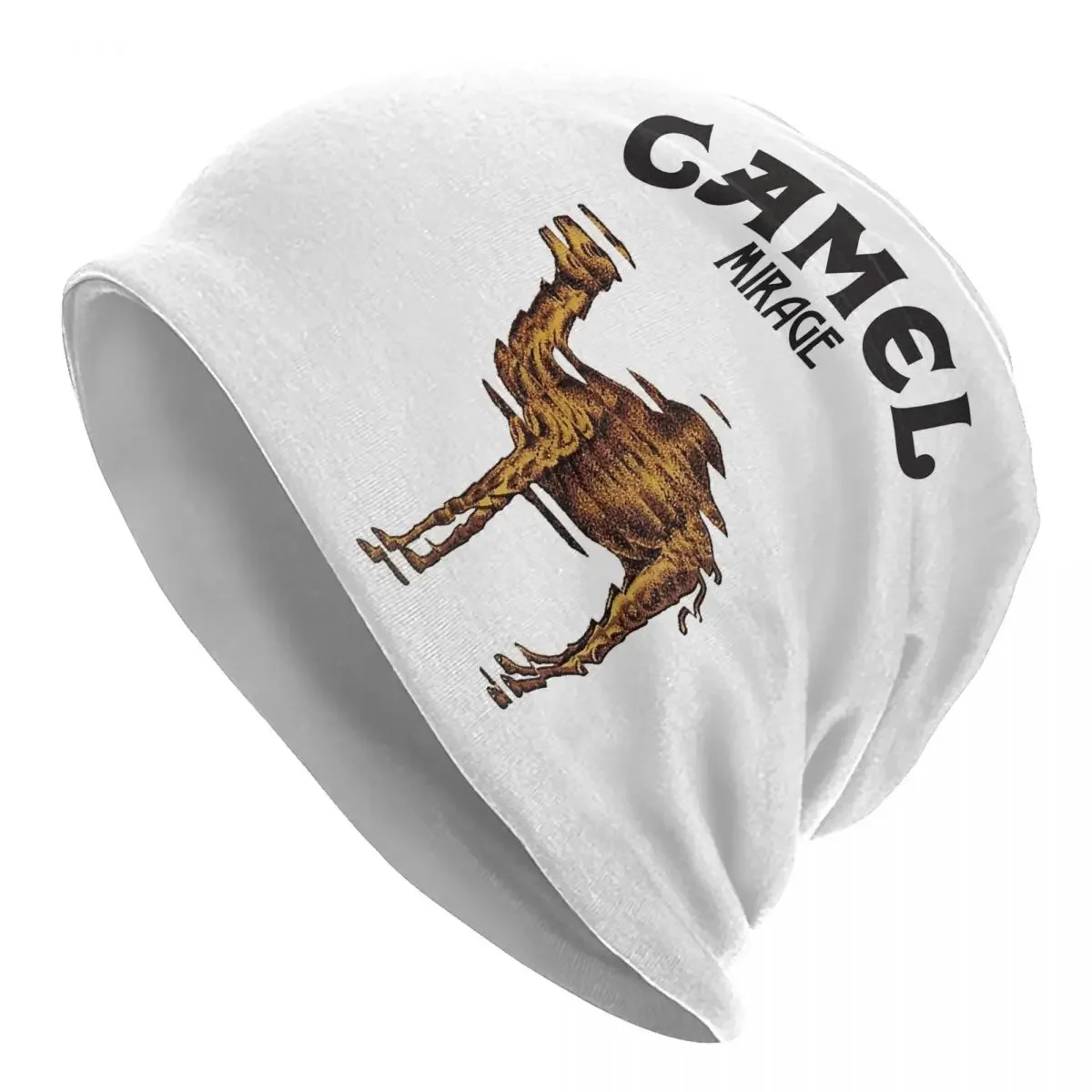 Camels Mirage Band Bonnet Hats Cool Street Skullies Beanies Hat Music Progressive for Men Women Knitted Hat Summer Dual-use Cap