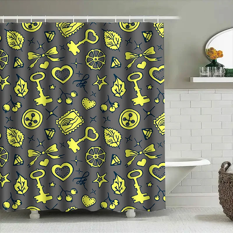 

Занавеска для душа Tuniu с милым рисунком для ванной комнаты, детской комнаты, маленькой девочки, каваи, забавный, милый, забавный дизайн