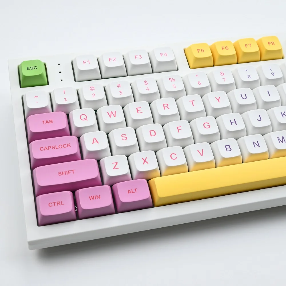 PBT Keycaps XDA Profile DYE-SUB Keycap Keys Personalized Customized For Mechanical Keyboard Cherry Gateron Outemu MX Switches