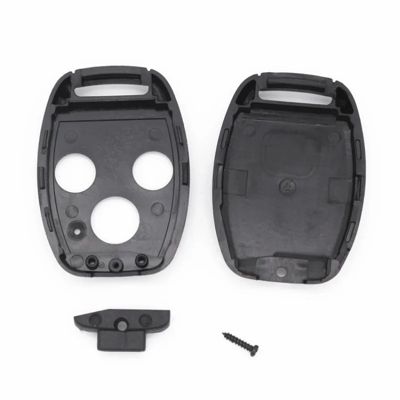 Coque de clé de voiture à 3 boutons, coque de télécommande pour HONDA Accord, CRV Pilot, Civic, 2003, 2007, 2008, 2009, 2010, 2011, 2012, 2013