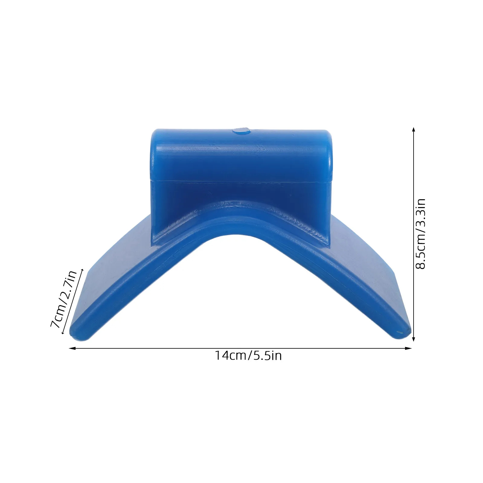 Boat Trailer V-Shape Heavy Duty Bow Stop Rubber Pad Marine Trailer Bow Stopper for Stable Transport and Dock Safety