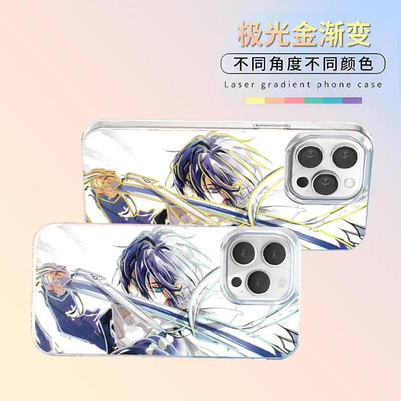 

Japan Cartoon Noragami ノラガミ Phone Case for iPhone 12 13 16 15 14 11 17 Pro Max Plus 17ProMax Anime やト Yato Aurora Cover