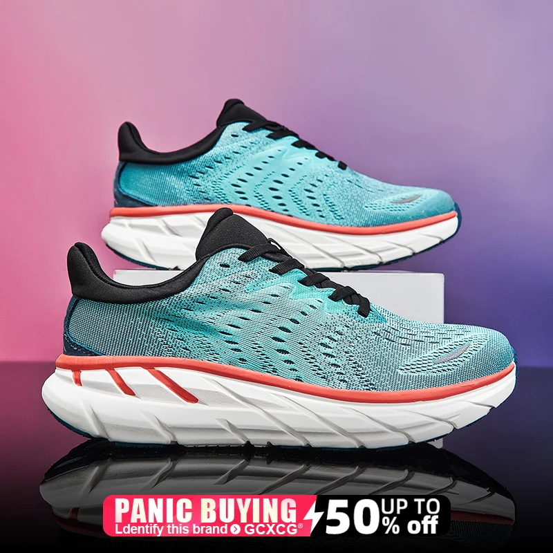 Running Shoes Carbon Board Speciality Marathon Men Sports Breathable Lightweight Women's Comfortable Athletic Nonskid Sneakers - Image 3